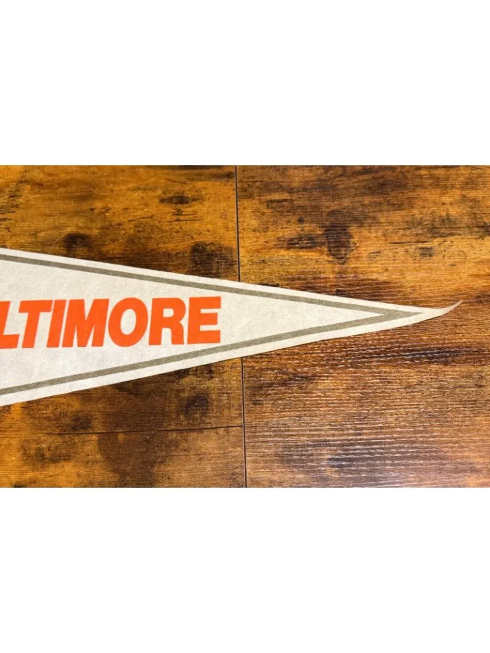 Vintage 1982 USFL Baltimore Stars pennant